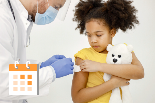 Súmale poder a la vida de tu hijo con el calendario de vacunación