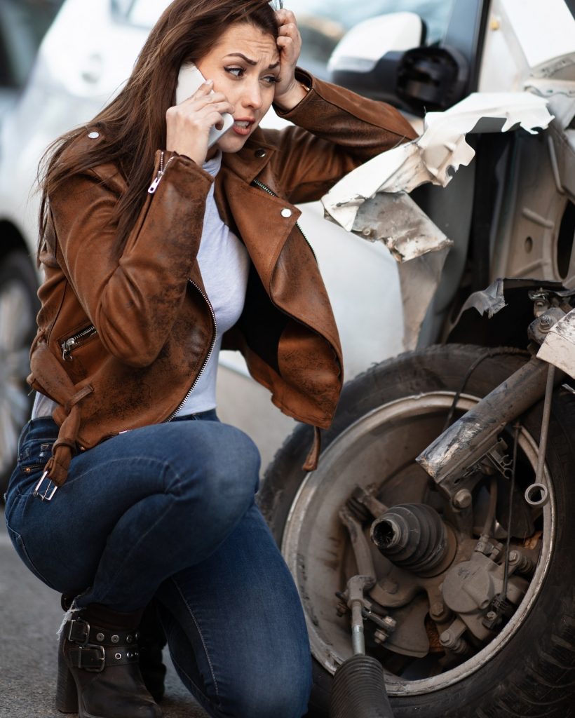 Can you pick me up, I had car accident?